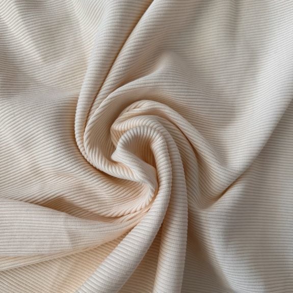 Krem Kaşkorse (Ribana) Kumaş