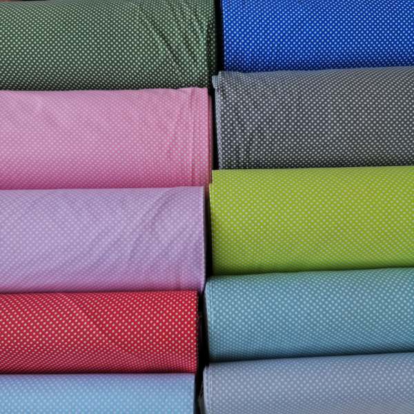 Puanlı Poplin Kumaşlar