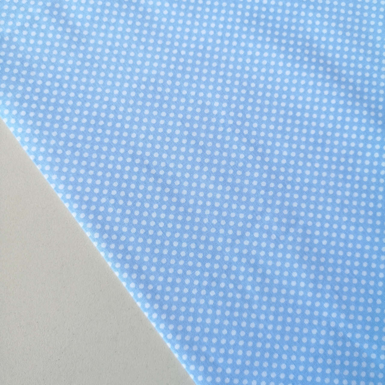 Puanlı Poplin Kumaşlar Mavi