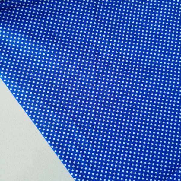 Puanlı Poplin Kumaşlar Saks