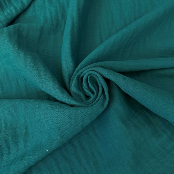 Petrol Yeşili Double Müslin Bezi