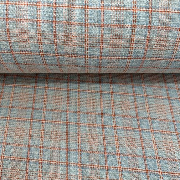 Turuncu Astral Şanel Kumaş