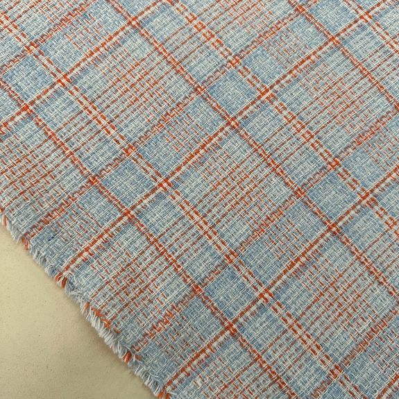 Turuncu Astral Şanel Kumaş