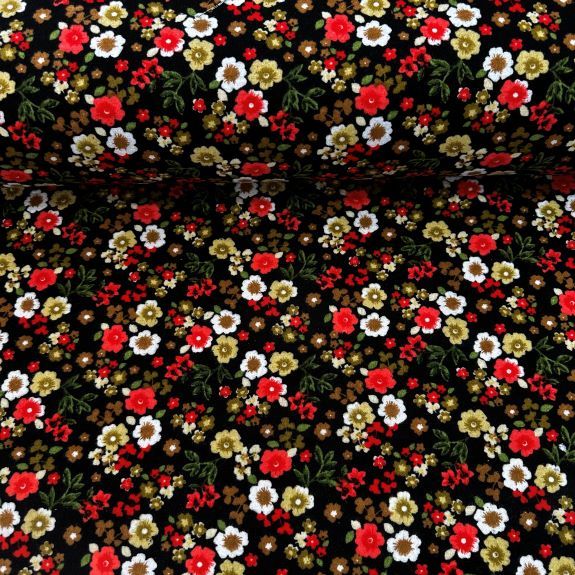 Karanfilli Divitin-Pazen Kumaş Kırmızı