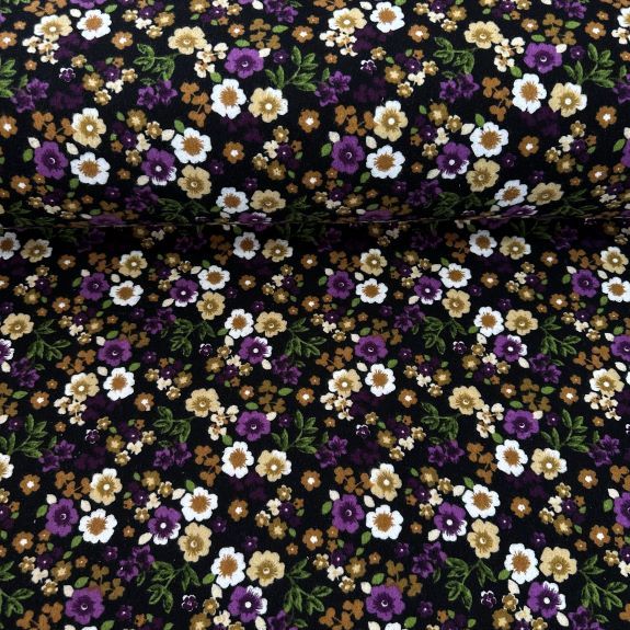 Karanfilli Divitin-Pazen Kumaş Mor