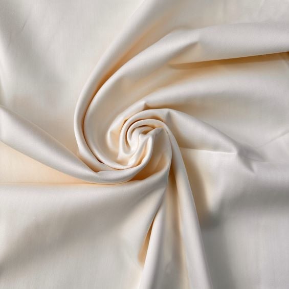 Krem Pamuk Saten