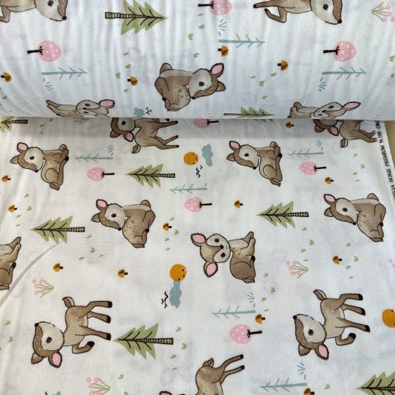 Sevimli Karaca Pazen Kumaş Kahverengi