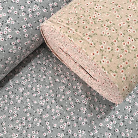 Minik Çiçekli Pazen Kumaş