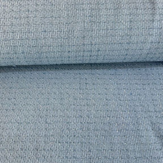 Elite Mavi Simli Şanel Kumaş