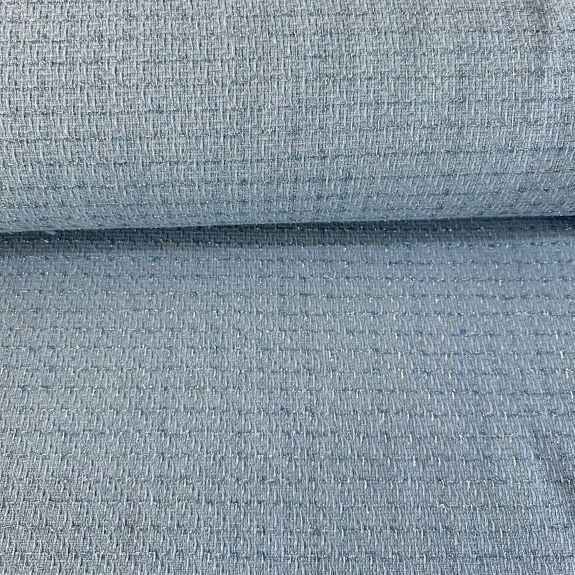 Elite Mavi Simli Şanel Kumaş