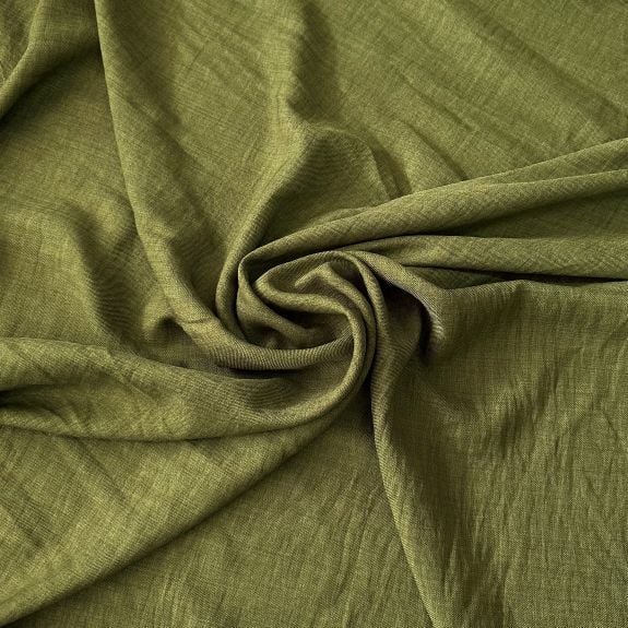 Yağ Yeşili Melanj Keten