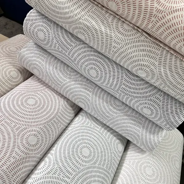 Açık Zemin Mangala Poplin Kumaş