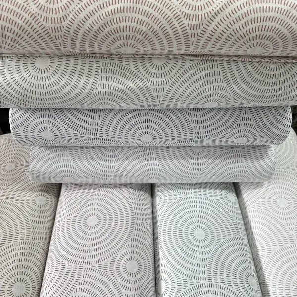 Açık Zemin Mangala Poplin Kumaş