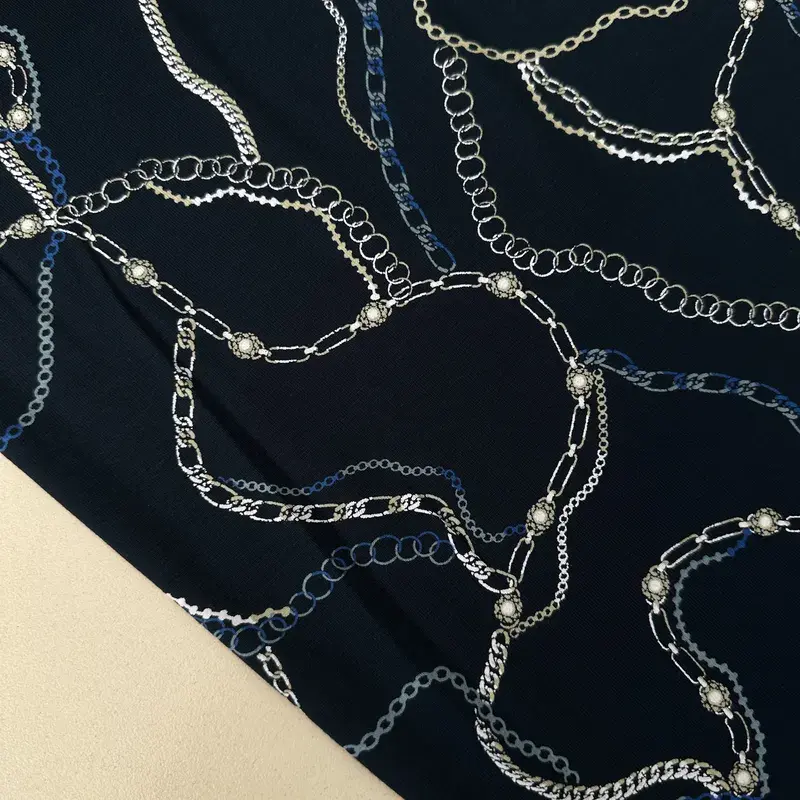 Lacivert Zincirler Penye