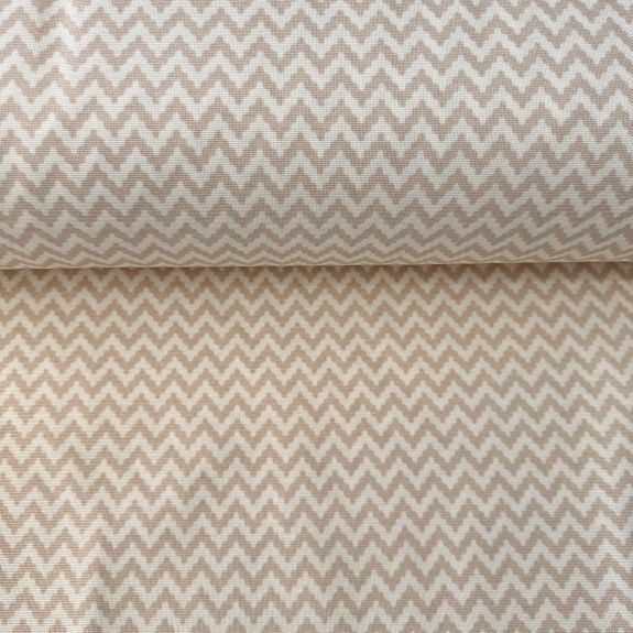 Bej Kombin Desen Duck Bezi 4