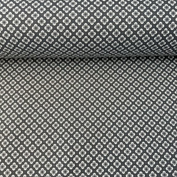 Gri Kombin Desen Duck Bezi 1