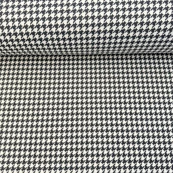 Gri Kombin Desen Duck Bezi 2