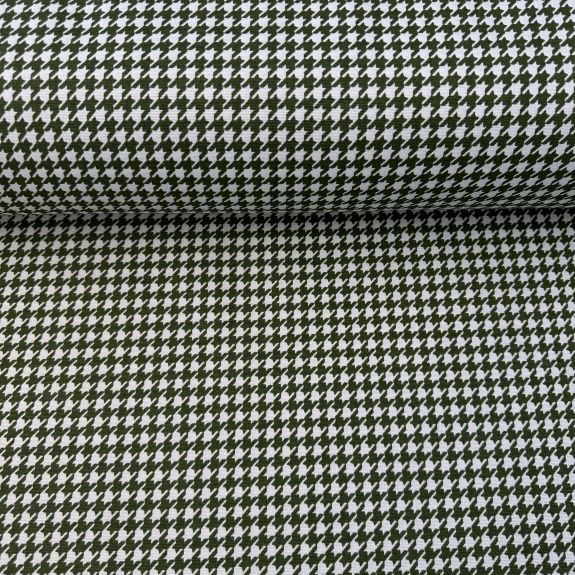 Yeşil Kombin Desen Duck Bezi 2