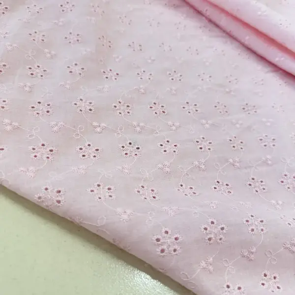 Çıtır Çiçekli Fisto Kumaş Pembe