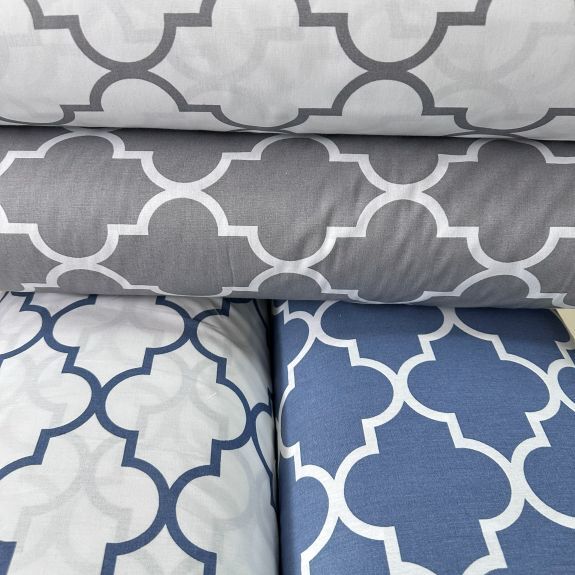 Sur Desen Poplin Kumaş