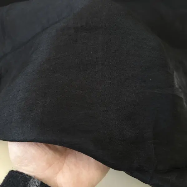 Siyah Parlak Ramsey Keten