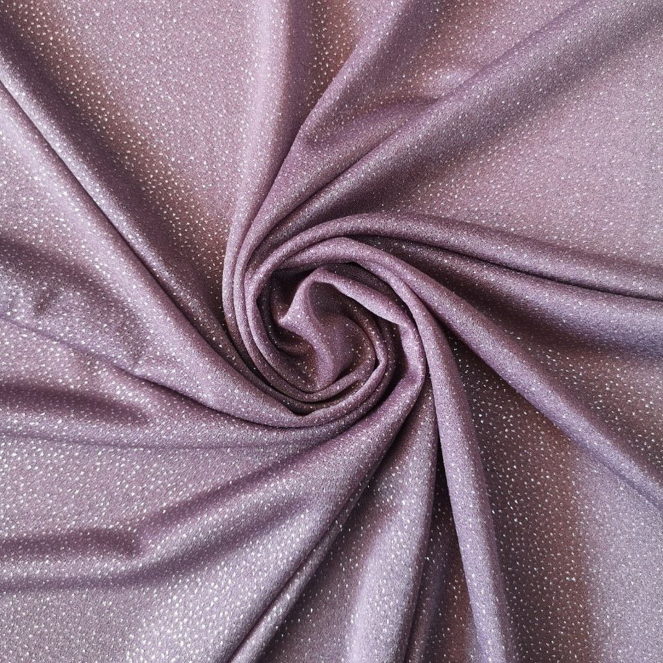 Koyu Taupe Simli Tül (Alena)