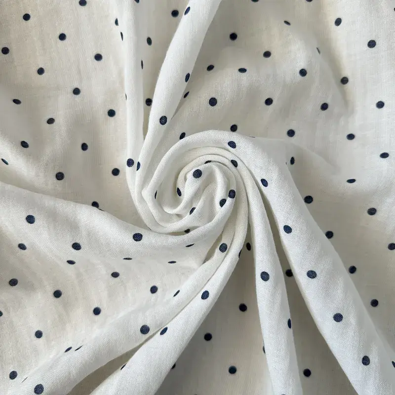 Mavi Noktalı Müslin