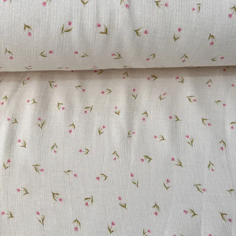 Pembe Laleli Müslin