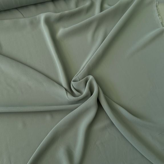 Yosun Yeşili Şifon