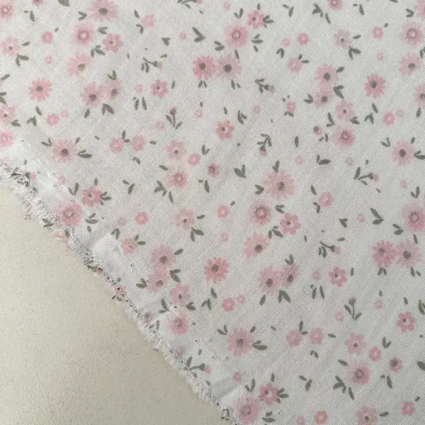 Pembe Papatyalı Müslin