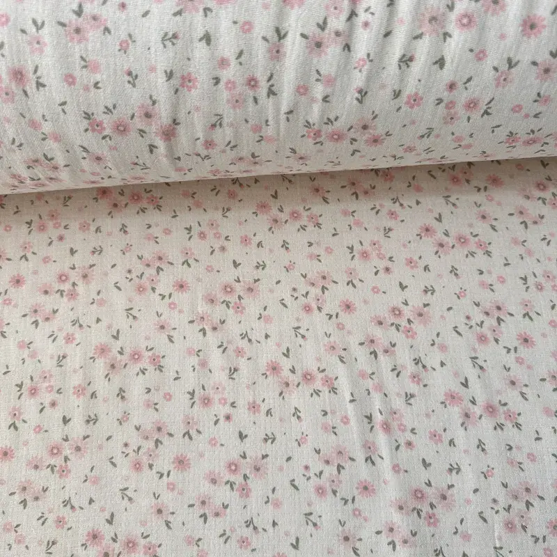 Pembe Papatyalı Müslin