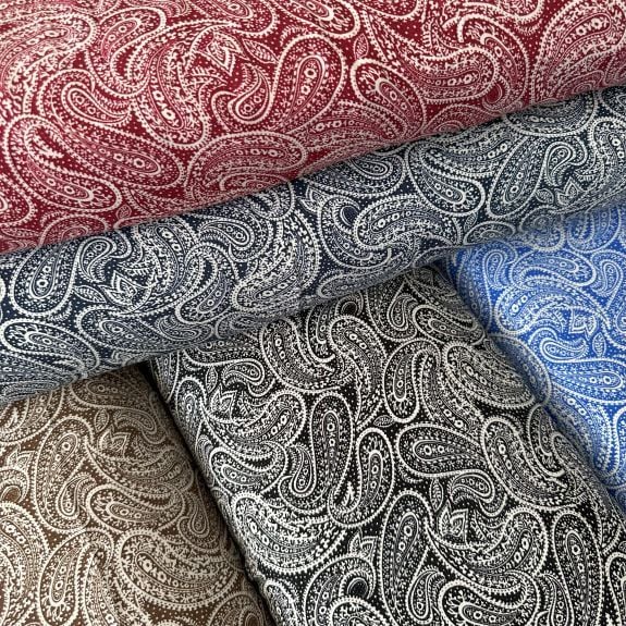 Şal Desenli Viskon Kumaş