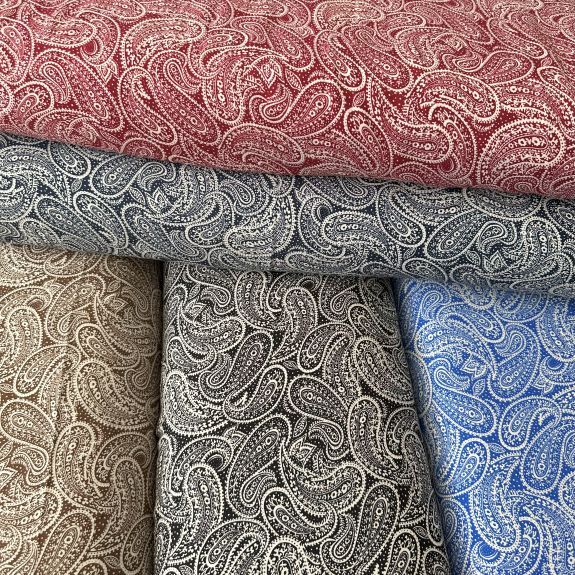 Şal Desenli Viskon Kumaş