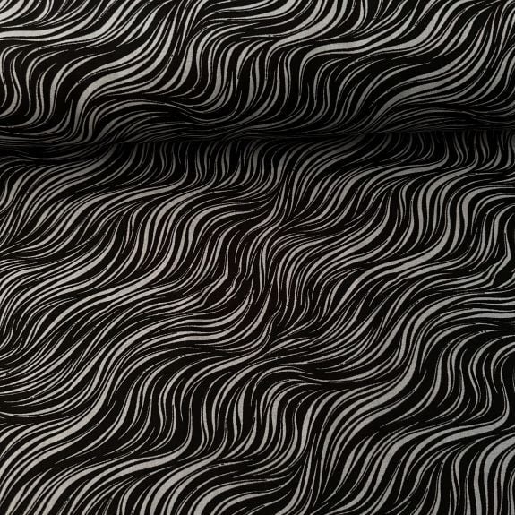 Fırça Desen Viskon Kumaş Gri