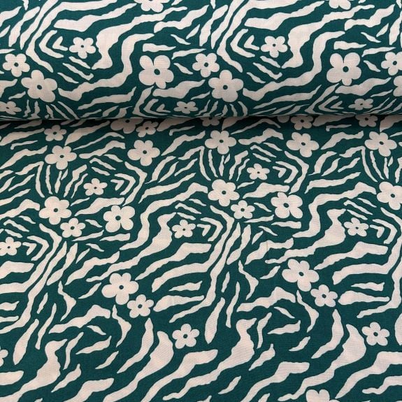 Moroc Viskon Kumaş Yeşil