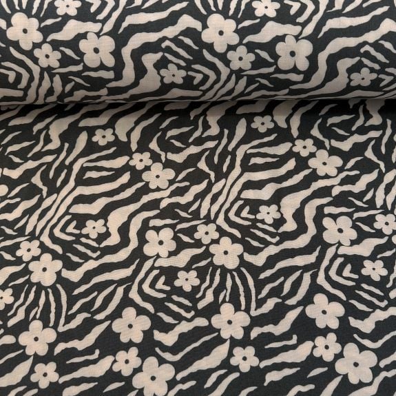 Moroc Viskon Kumaş Gri