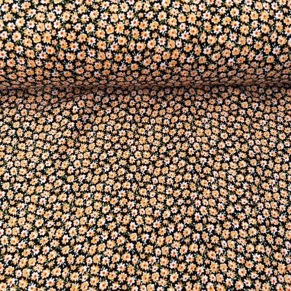 Daisy Viskon Kumaş Sarı