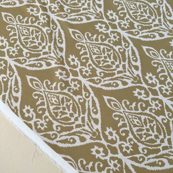 Ebruli Romance Kumaş Hardal