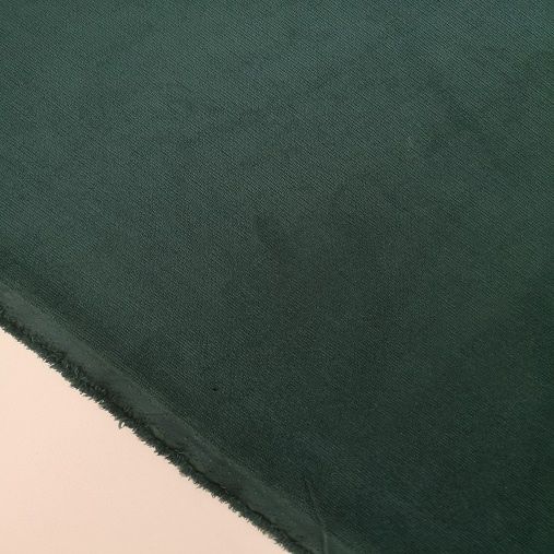 Zümrüt Yeşili İnce Fitilli Kadife Kumaş