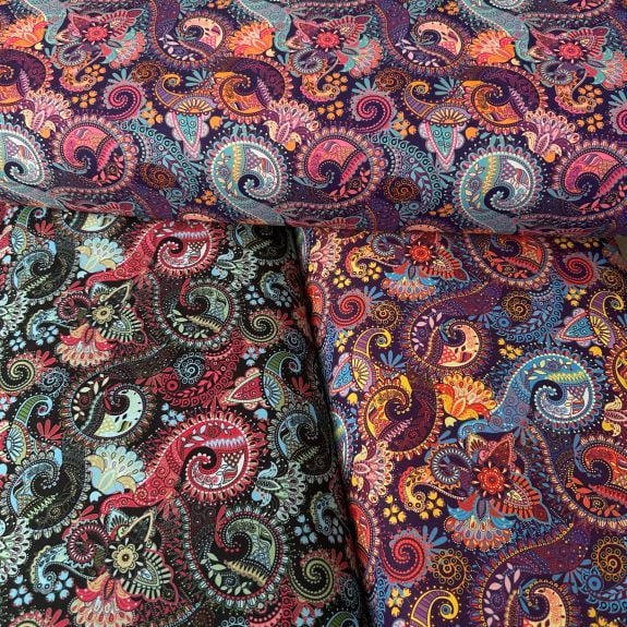 Şal Desen Romance Kumaş