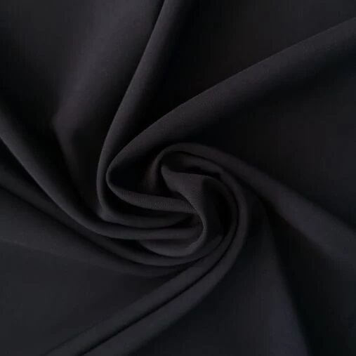 Siyah Jet Black (Formal Black) Medine İpeği