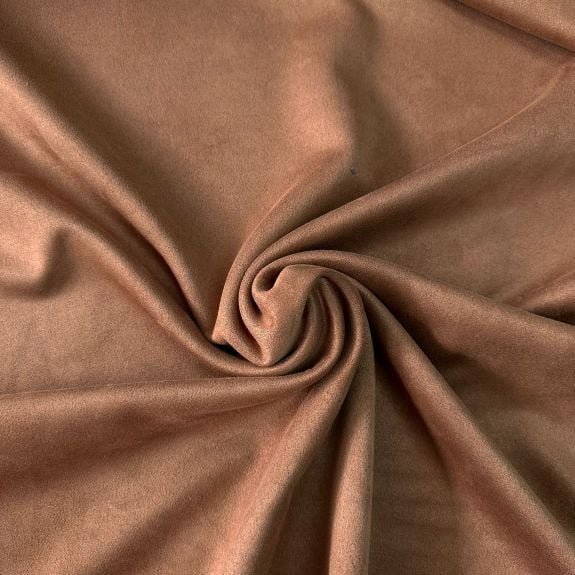 Kahve Köpüğü Süet Kumaş
