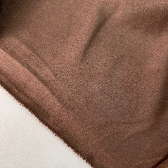 Kahve Köpüğü Süet Kumaş