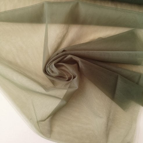 Açık Haki Hayal Tül