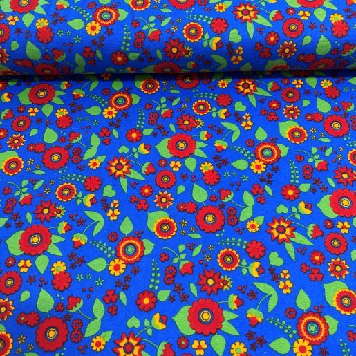 Laleli Divitin-Pazen Kumaş Mavi