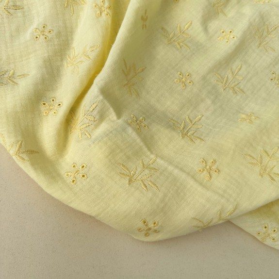 Brode Double Müslin Bezi Sarı