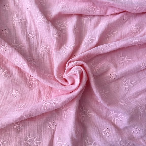 Brode Double Müslin Bezi Pembe