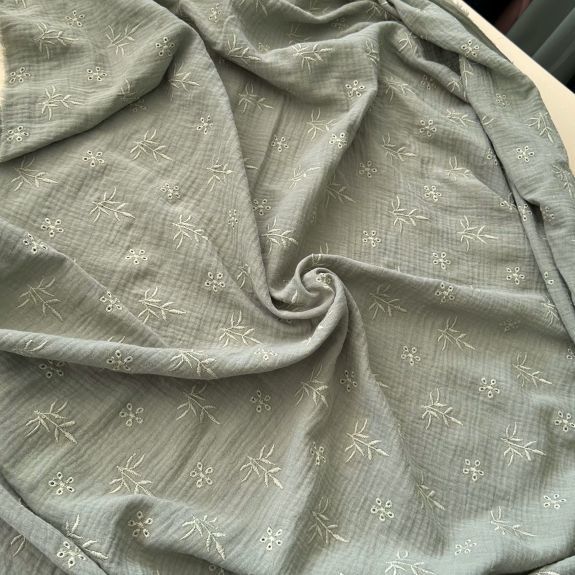 Brode Double Müslin Bezi Yeşil