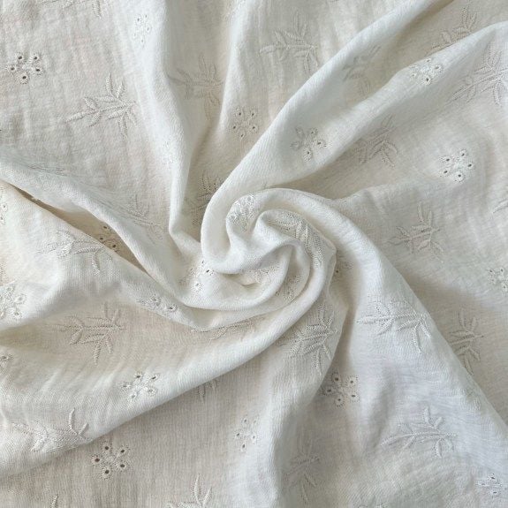 Brode Double Müslin Bezi Ekru