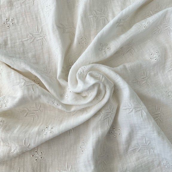 Brode Double Müslin Bezi Ekru